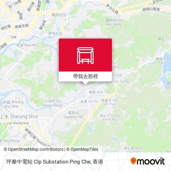 坪輋中電站 Clp Substation Ping Che地圖