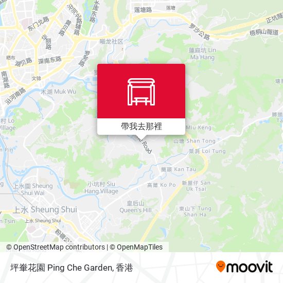 坪輋花園 Ping Che Garden地圖