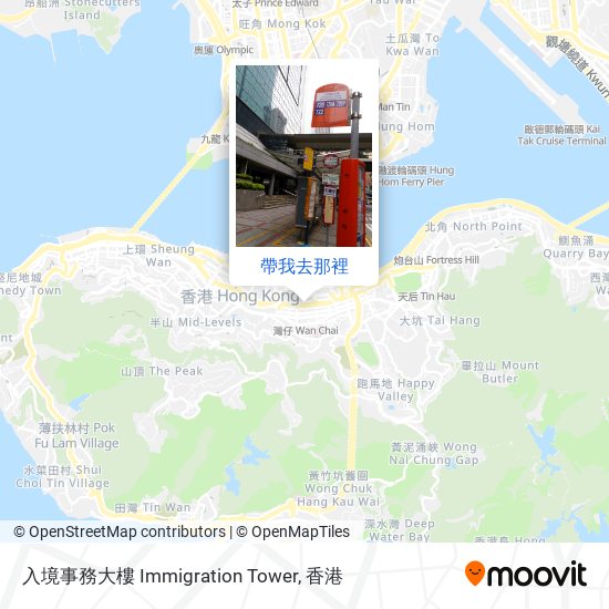 入境事務大樓 Immigration Tower地圖