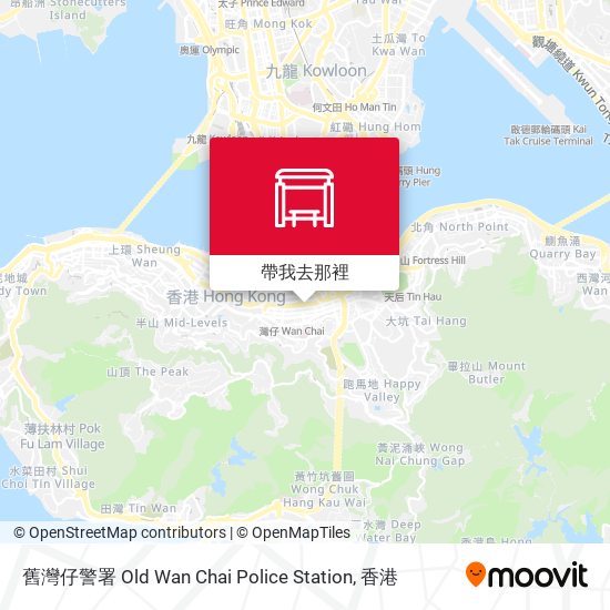 舊灣仔警署 Old Wan Chai Police Station地圖