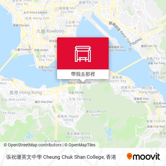 張祝珊英文中學 Cheung Chuk Shan College地圖
