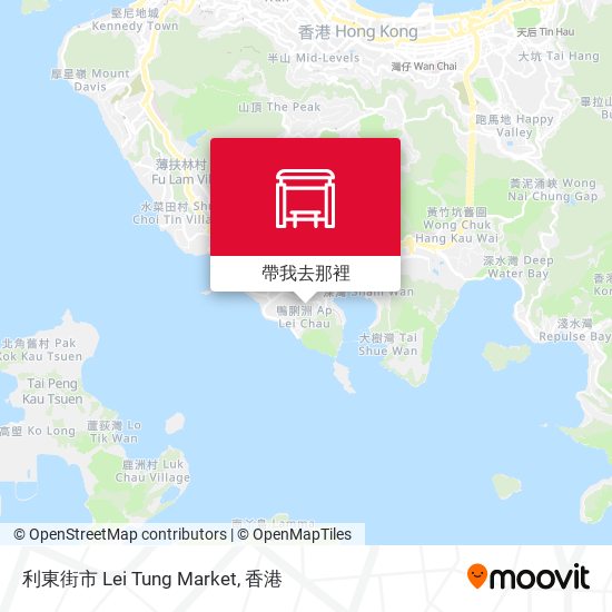 利東街市 Lei Tung Market地圖