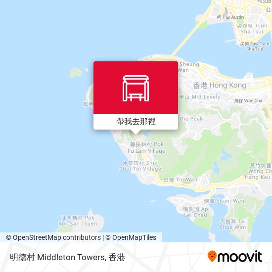 明德村 Middleton Towers地圖