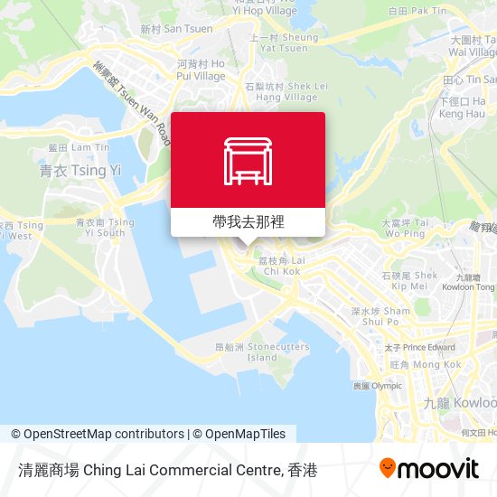 清麗商場 Ching Lai Commercial Centre地圖