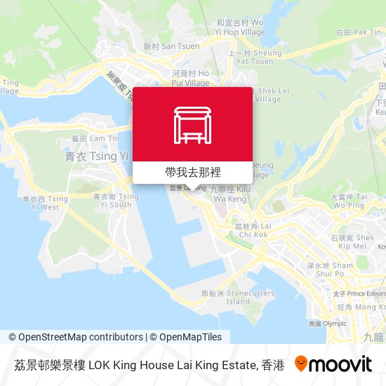 荔景邨樂景樓 LOK King House Lai King Estate地圖