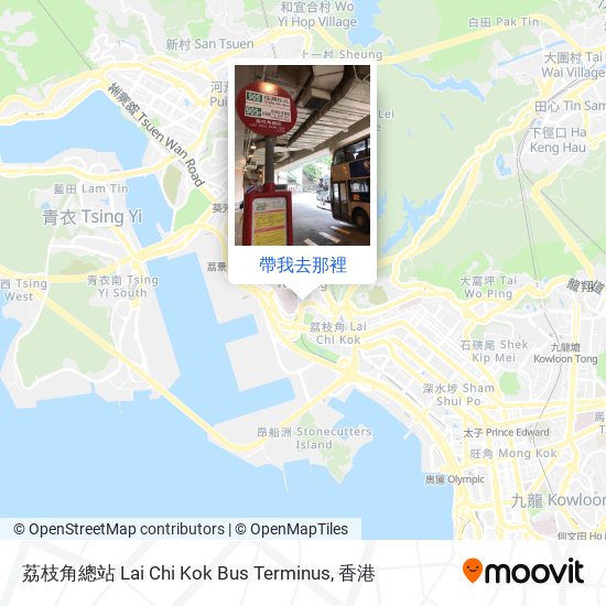 荔枝角總站 Lai Chi Kok Bus Terminus地圖