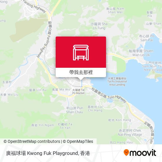 廣福球場 Kwong Fuk Playground地圖