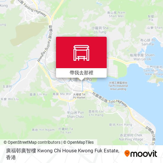 廣福邨廣智樓 Kwong Chi House Kwong Fuk Estate地圖