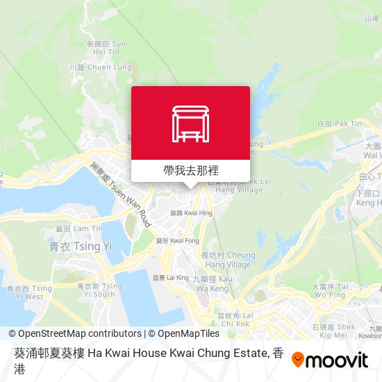 葵涌邨夏葵樓 Ha Kwai House Kwai Chung Estate地圖