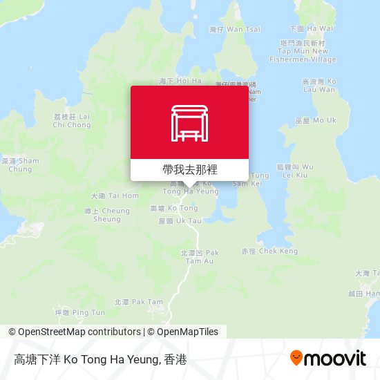 高塘下洋 Ko Tong Ha Yeung地圖