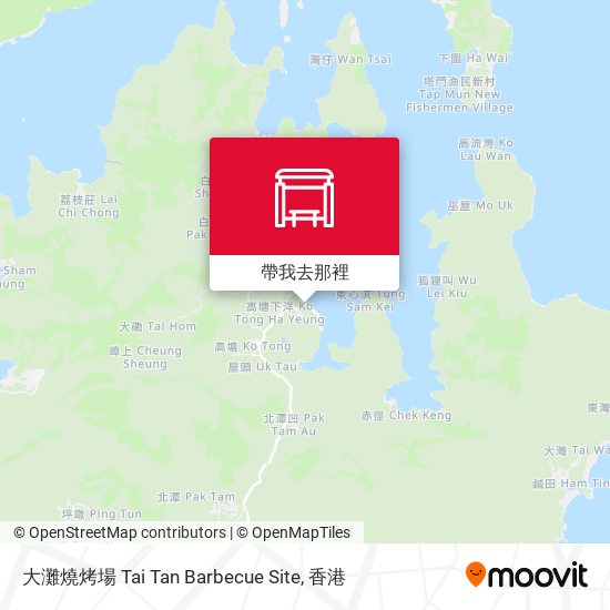 大灘燒烤場 Tai Tan Barbecue Site地圖