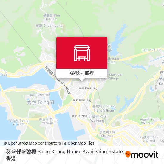 葵盛邨盛強樓 Shing Keung House Kwai Shing Estate地圖