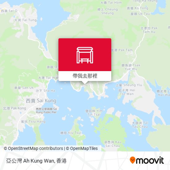 亞公灣 Ah Kung Wan地圖