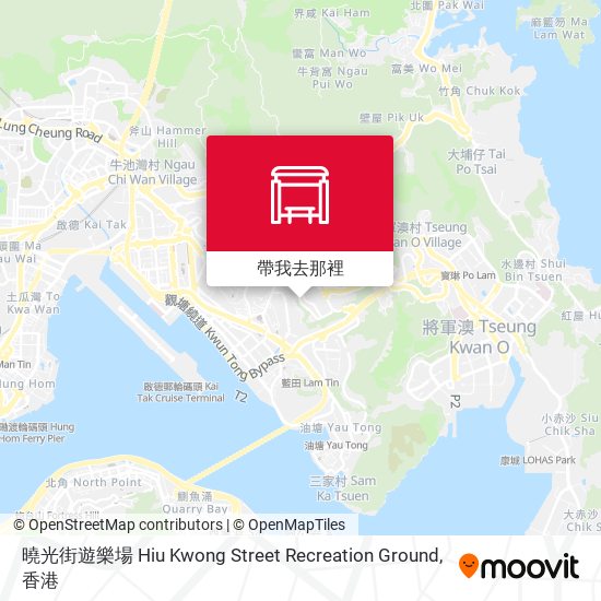 曉光街遊樂場 Hiu Kwong Street Recreation Ground地圖