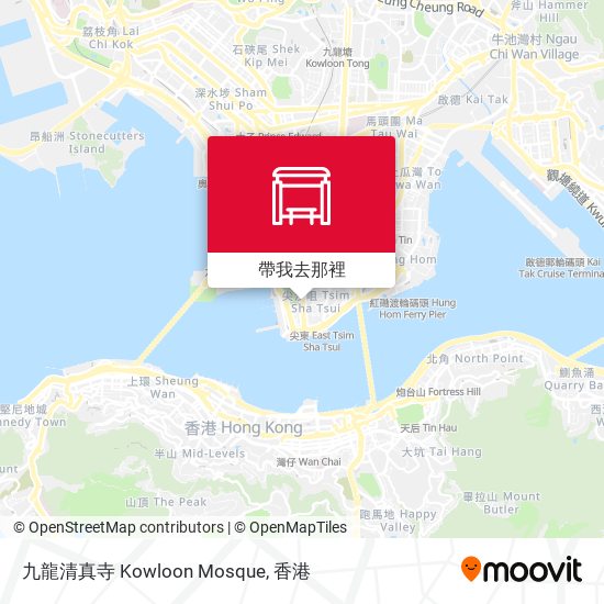 九龍清真寺 Kowloon Mosque地圖