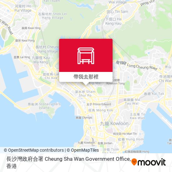 長沙灣政府合署 Cheung Sha Wan Government Office地圖