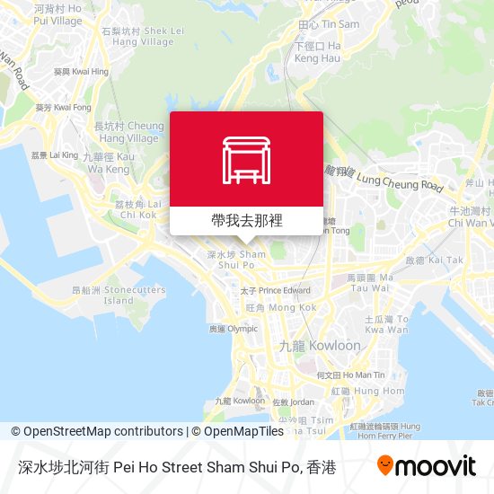 深水埗北河街 Pei Ho Street Sham Shui Po地圖