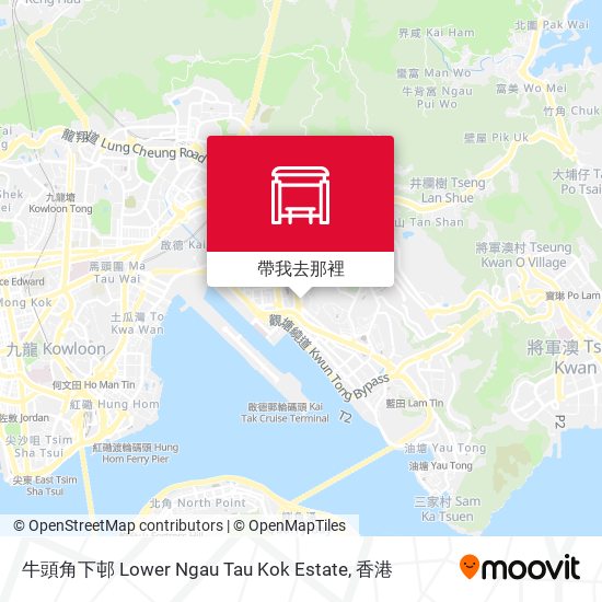 牛頭角下邨 Lower Ngau Tau Kok Estate地圖