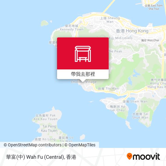 華富(中) Wah Fu (Central)地圖