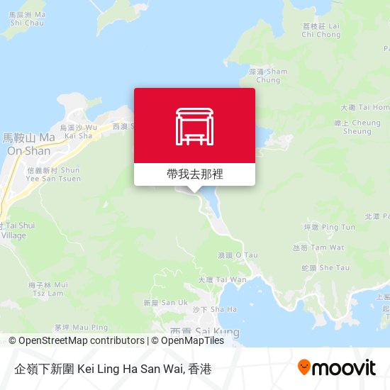 企嶺下新圍 Kei Ling Ha San Wai地圖