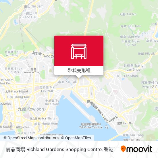 麗晶商場 Richland Gardens Shopping Centre地圖