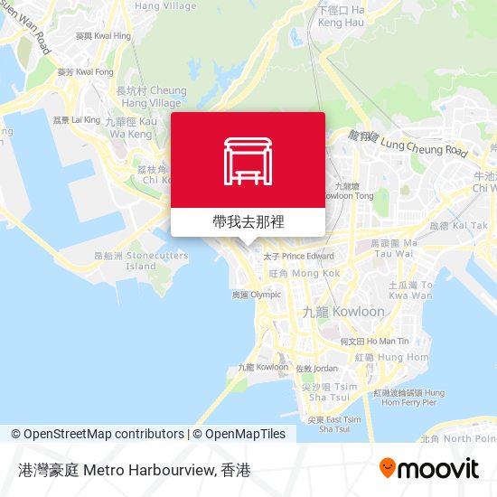 港灣豪庭 Metro Harbourview地圖