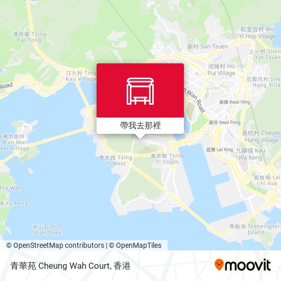 青華苑 Cheung Wah Court地圖
