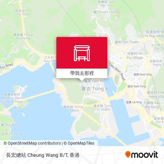 長宏總站 Cheung Wang B/T地圖