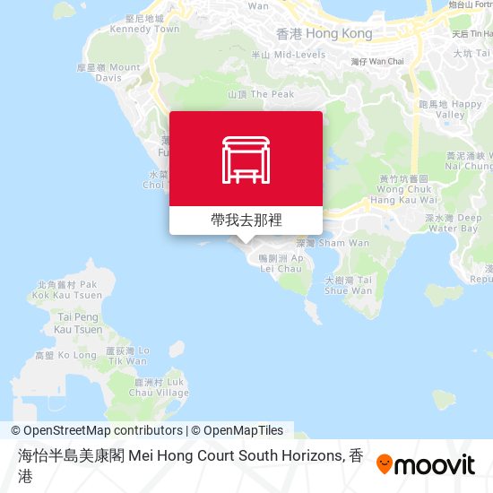 海怡半島美康閣 Mei Hong Court South Horizons地圖