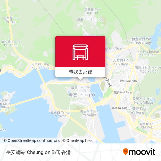 長安總站 Cheung on B/T地圖