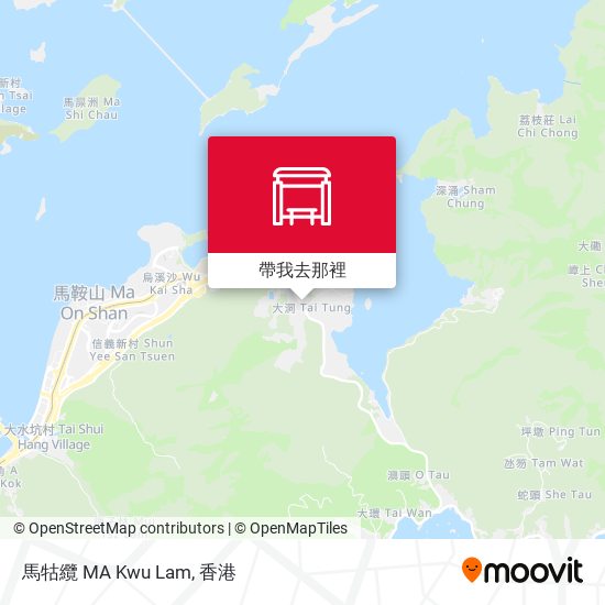 馬牯纜 MA Kwu Lam地圖