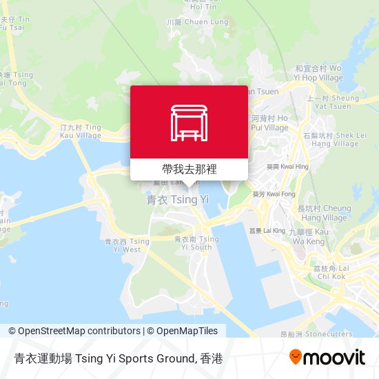 青衣運動場 Tsing Yi Sports Ground地圖