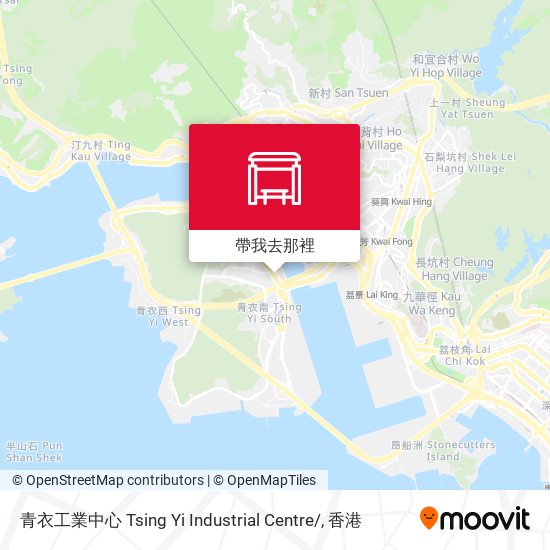 青衣工業中心 Tsing Yi Industrial Centre/地圖