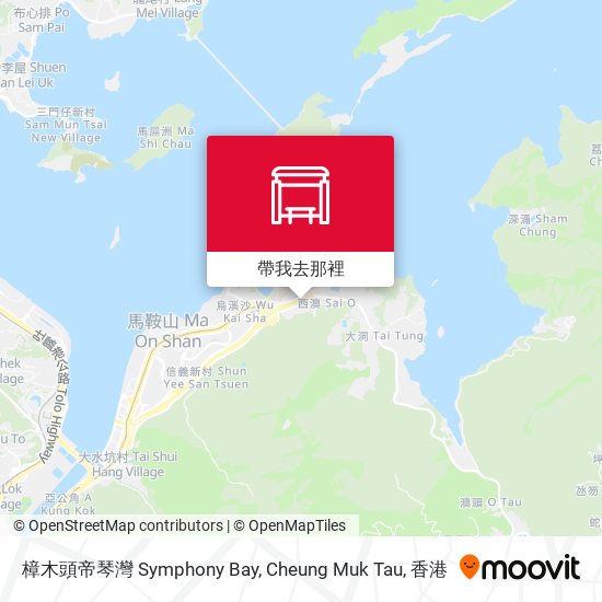 樟木頭帝琴灣 Symphony Bay, Cheung Muk Tau地圖