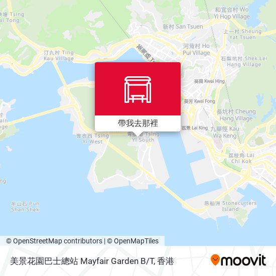 美景花園巴士總站 Mayfair Garden B/T地圖