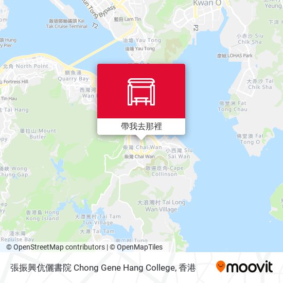 張振興伉儷書院 Chong Gene Hang College地圖