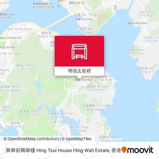 興華邨興翠樓 Hing Tsui House Hing Wah Estate地圖