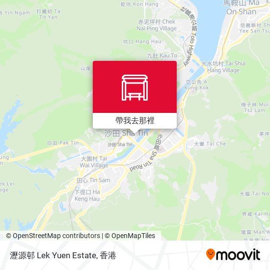瀝源邨 Lek Yuen Estate地圖