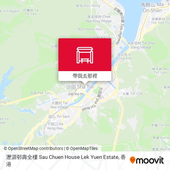 瀝源邨壽全樓 Sau Chuen House Lek Yuen Estate地圖