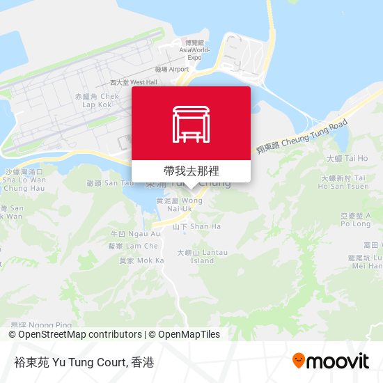 裕東苑 Yu Tung Court地圖