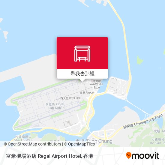 富豪機場酒店 Regal Airport Hotel地圖