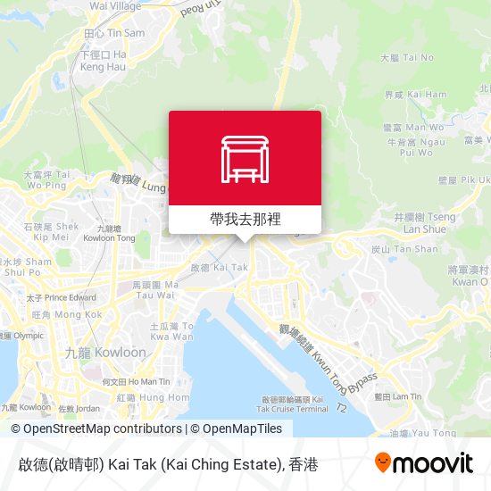 啟德(啟晴邨) Kai Tak (Kai Ching Estate)地圖