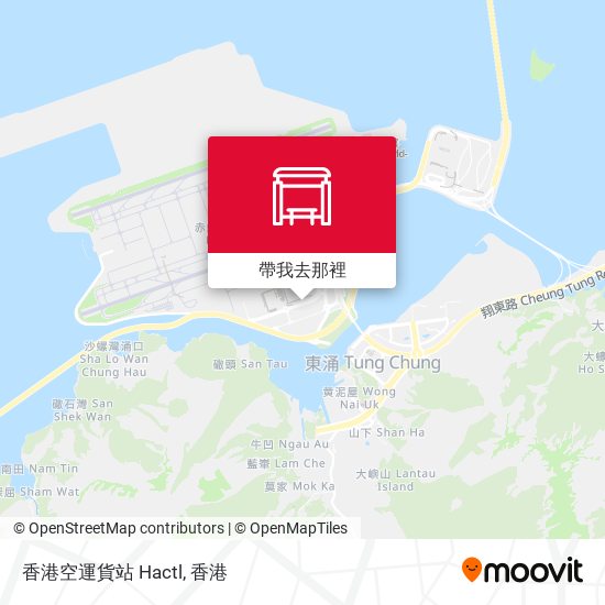 香港空運貨站 Hactl地圖