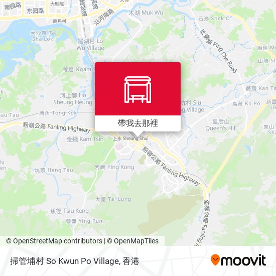 掃管埔村 So Kwun Po Village地圖
