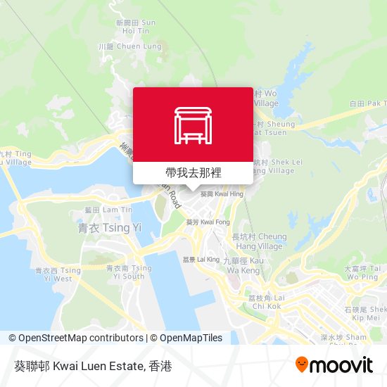 葵聯邨 Kwai Luen Estate地圖