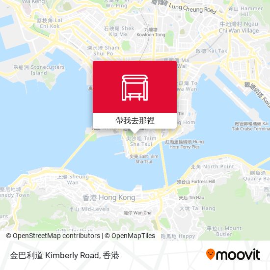 金巴利道 Kimberly Road地圖