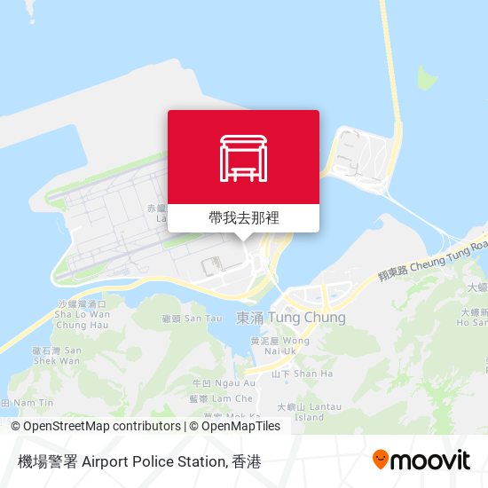 機場警署 Airport Police Station地圖