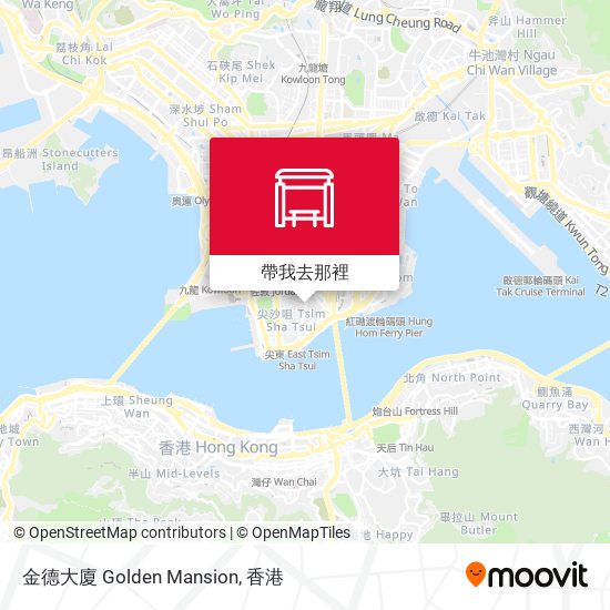 金德大廈 Golden Mansion地圖