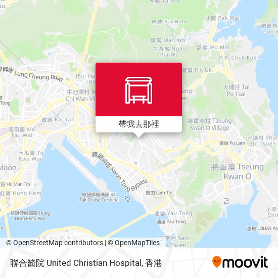 聯合醫院 United Christian Hospital地圖