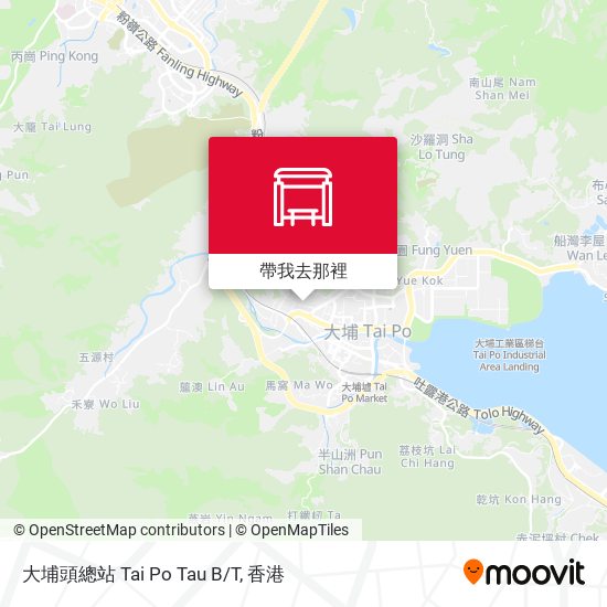 大埔頭總站 Tai Po Tau B/T地圖